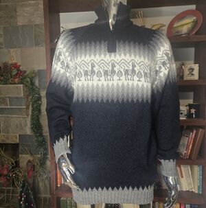 Alpaca Wool Sweater from Bolivia